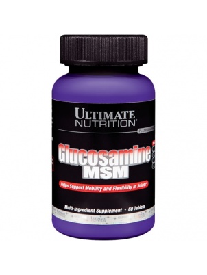 Ultimate Nutrition Glucosamine & MSM 60 tab 60 таблеток