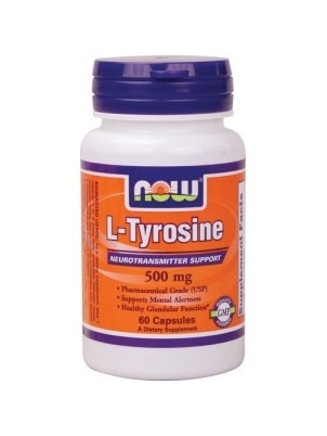 NOW  L-Tyrosine 500mg 60 cap