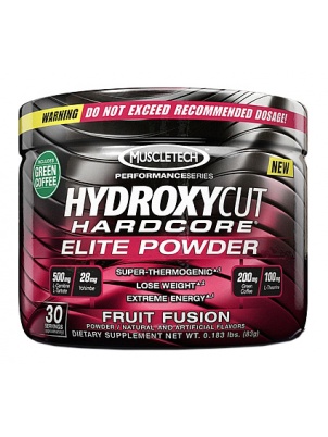 Muscletech Hydroxycut Hardcore Elite Powder  80 грамм