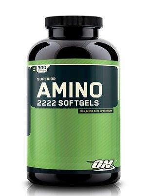 Optimum Nutrition Superior Amino 2222 300softgels 300 софтгелевых капсул