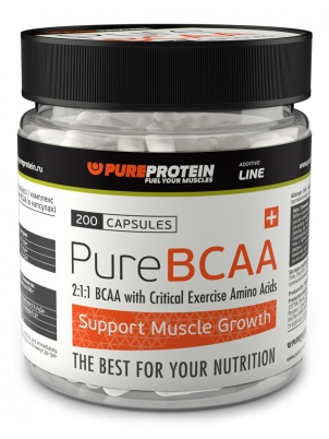 PureProtein BCAA Caps 200 капсул