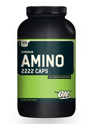 Optimum Nutrition Superior Amino 2222 300cap 300 капсул