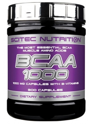 Scitec Nutrition BCAA 1000 300 cap 300 капс.