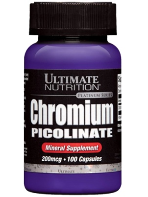 Ultimate Nutrition Chromium Picolinate 200mcg 100 cap 100 капс.