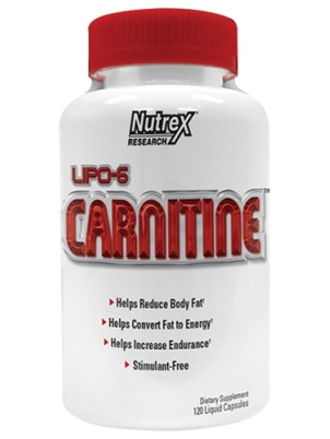 Nutrex Lipo-6 Carnitine 120 cap 120 капс.