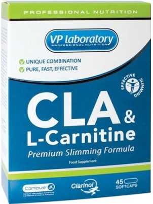 VP  Laboratory CLA + L-carnitine 45 cap