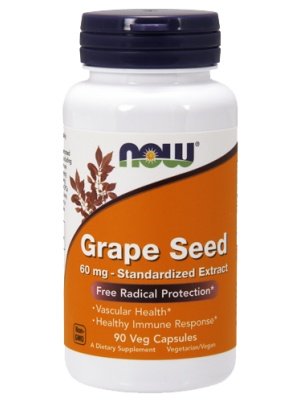 NOW  Grape Seed Extract 90 cap