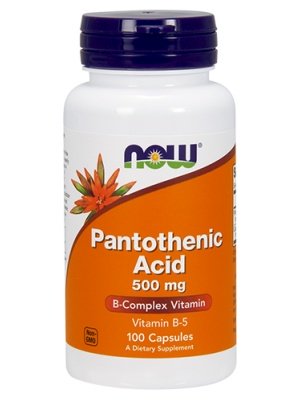 NOW  Pantothenic Acid 100 cap 100 капс.