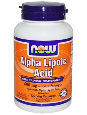 NOW  Alpha Lipoic Acid 600mg 120 cap