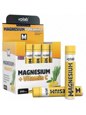 VP  Laboratory Magnesium + Vitamin C Box 20amp x 25ml