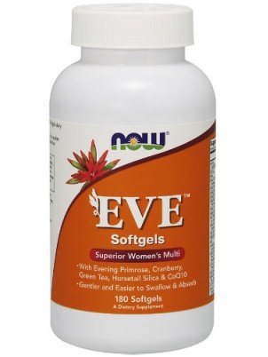 NOW  Eve Womens Multiple Vitamin 180 tab 180 софтгелей