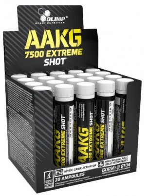 Olimp AAKG 7500 Extreme Shot Box 20amp x 25ml 20 амп.