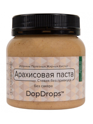 DopDrops Арахисовая паста 250g
