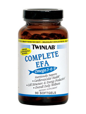 TwinLab Complete Efa OMEGA  3-6-9  90 cap 90 гелевых капсул