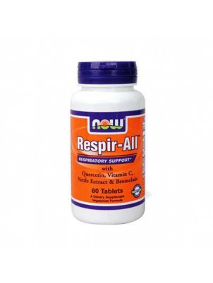 NOW  Respir-All Allergy 60 tab