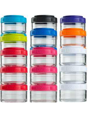 Blender Bottle GoStak 3 x 60ml 3 по 60 мл