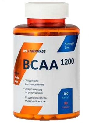 Cybermass BCAA 1200 160 cap