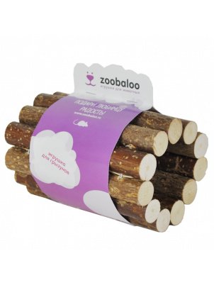 Zoobaloo Тоннель для грызунов из орешника средний, 10х12см, арт.658 
