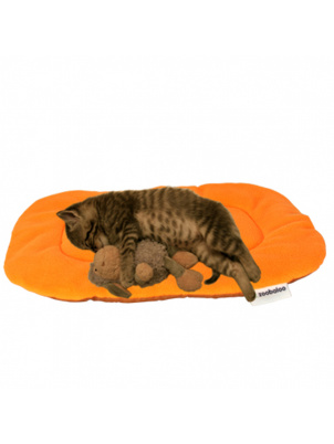 Zoobaloo Лежак Yoga для кошек и собак, 75х50см 