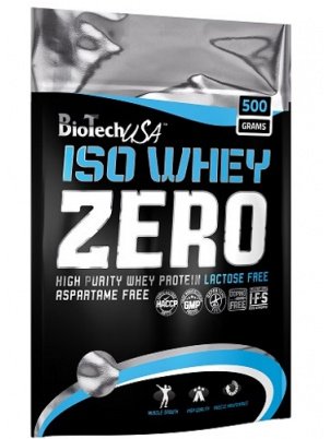 BioTech Iso Whey Zero lactose free 500g 500 г