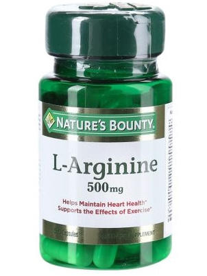 Natures Bounty L-Arginine 1000mg 50 капс