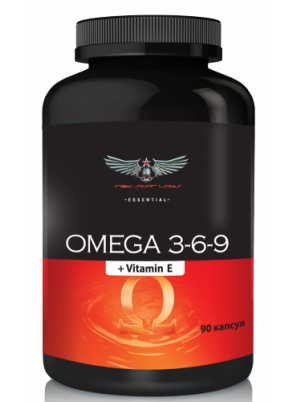 Red Star Labs Omega 3-6-9 + Vitamin E 90 cap