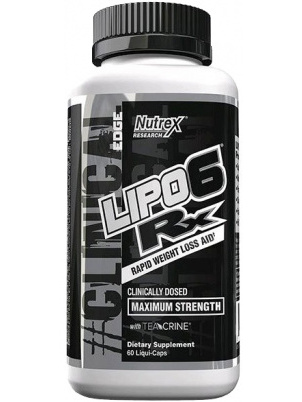 Nutrex Lipo-6 RX 60 cap 60 капсул