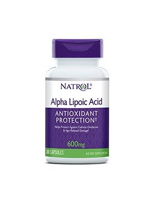 Natrol Alpha Lipoic Acid 600mg 30 капс.