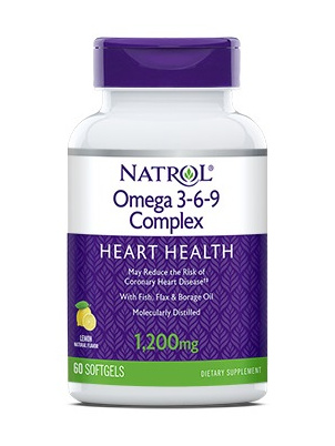 Natrol Omega 3-6-9 Complex 60caps 60 капс.