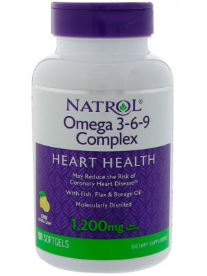 Natrol Omega 3-6-9 Complex 90caps 90 капс.