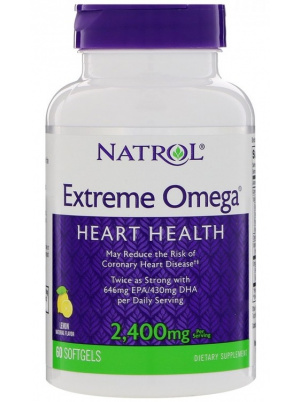 Natrol Extreme Omega 2400mg 60caps
