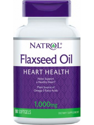 Natrol Flax Seed Oil 1000mg 90caps 90 капс.