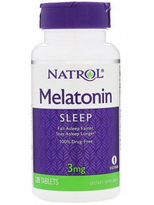 Natrol Melatonin 3mg 120tab 120 таблеток