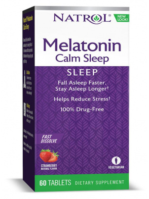 Natrol Melatonin Advanced Calm Sleep 6mg 60 tab