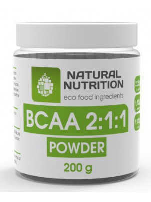 Natural nutrition BCAA 2:1:1 200 g 200 г