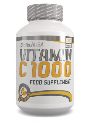 BioTech Vitamin C 1000mg 100 tab 100 таблеток