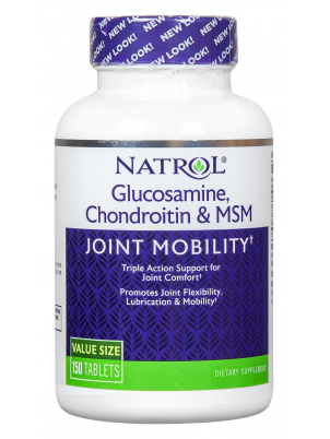 Natrol Glucosamine Chondroitin MSM 150tab 150 таб.