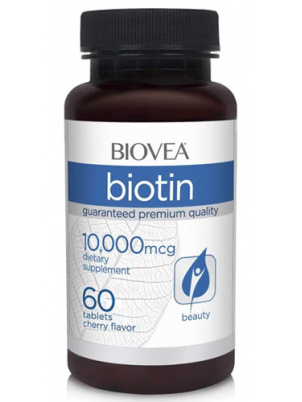 Biovea Biotin 10000 mcg 60 tab 60 таблеток