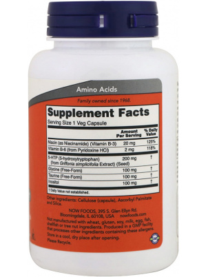 NOW  5-HTP 200mg 120 cap 120 капс.