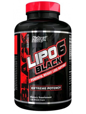 Nutrex Lipo-6  Black 120 cap 120 капсул