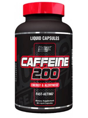 Nutrex Caffeine 200 liquid 60 cap 60 капс.