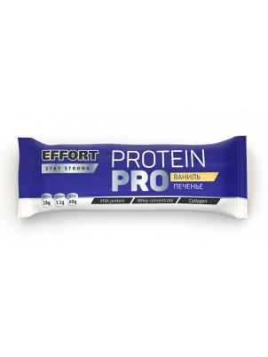 EFFORT Протеиновый батончик Effort  Protein PRO 60гр