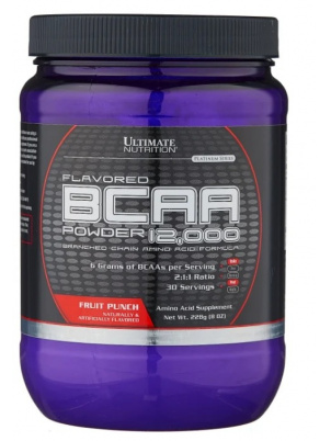 Ultimate Nutrition BCAA Flavored 12,000 Powder 228g