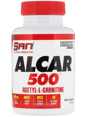 SAN ALCAR 500 (Acetyl-L-Carnitine) 60 caps 60 капс