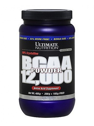 Ultimate Nutrition BCAA Powder Unflavored 400g 400 г