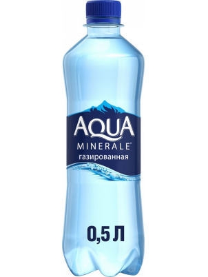 Aqua Minerale Вода газированная, питьевая 500мл 500 мл