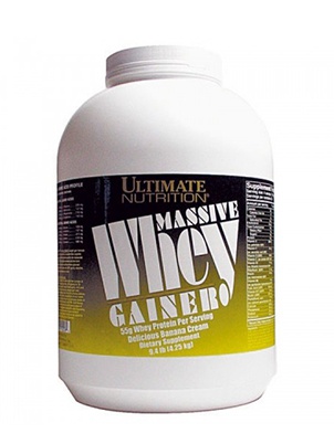Ultimate Nutrition Massive Whey Gainer 4250g