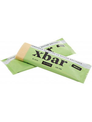Vasco Протеиновый батончик XBar, фисташковый 60 г 60 г