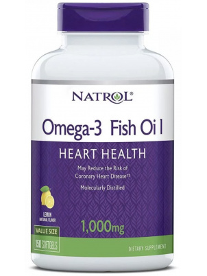Natrol Omega-3 Fish Oil 1000mg 150caps 150 капс