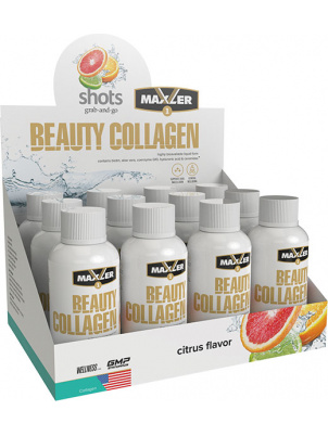 Maxler Beauty Collagen Shots 12 x 60ml Citrus 12 шт